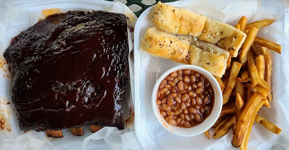 1⁄2 Slab Smoked Rib Dinner