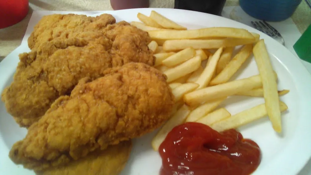 Chicken Tenders with French Fries