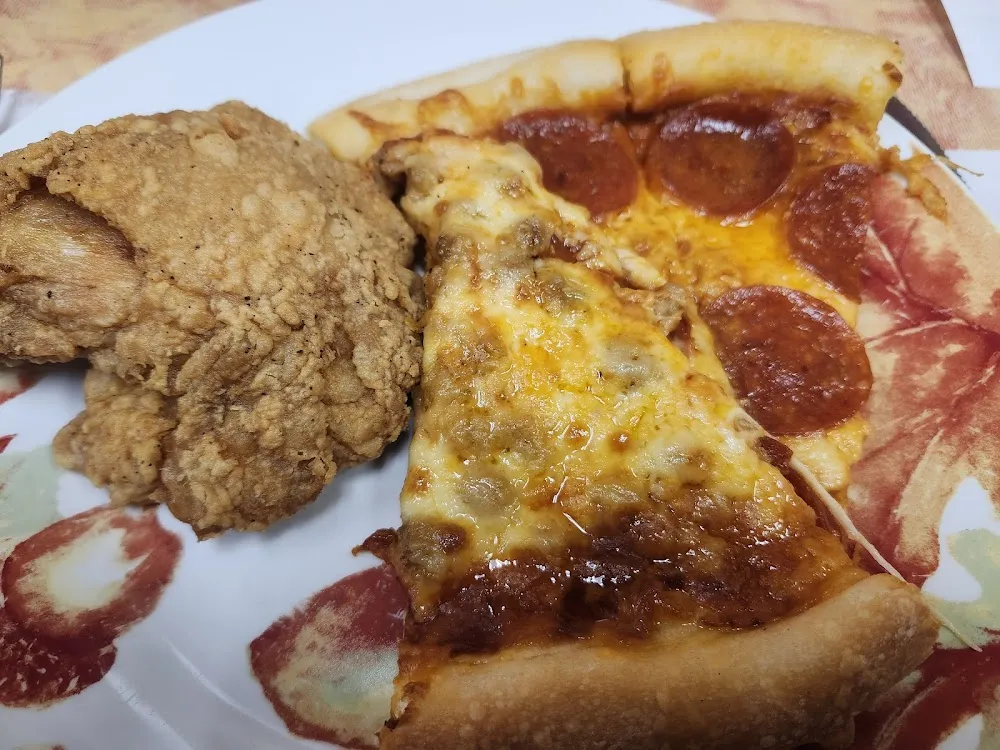 Fried Chicken Pizza