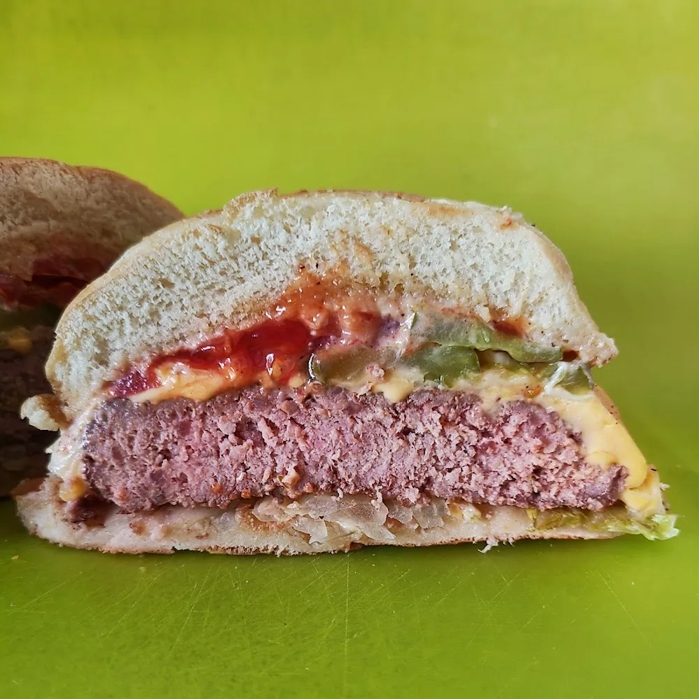 Half Pound Hamburger